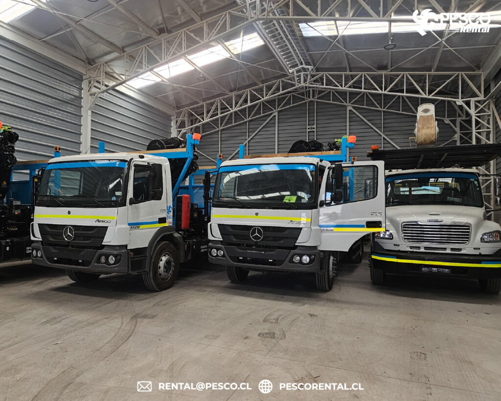 Arriendo de equipos especializados